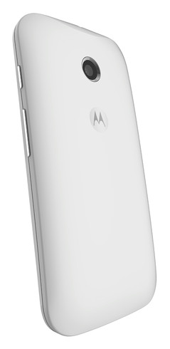 White Moto E Smartphone