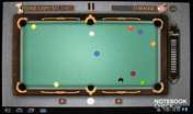 Pool Master Pro in the full-screen mode.