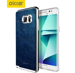 Samsung Galaxy Note 7 with Olixar case installed