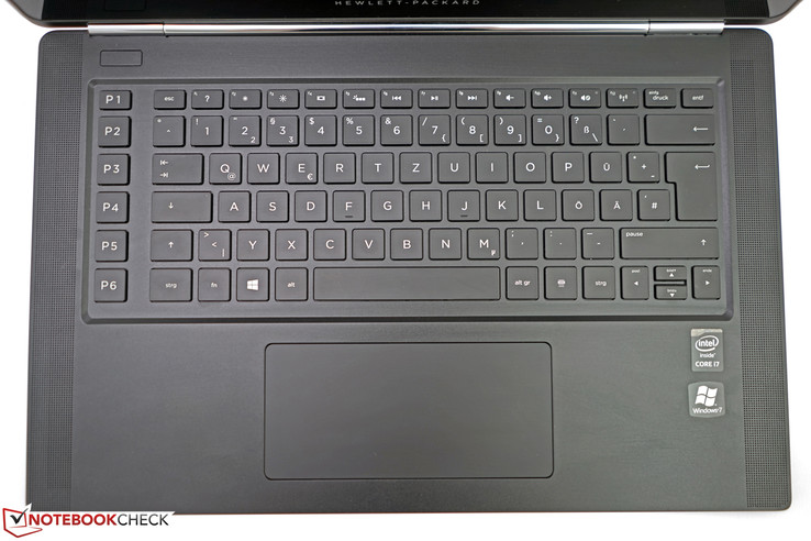 Keyboard with a good typing quality, but unusual layout.