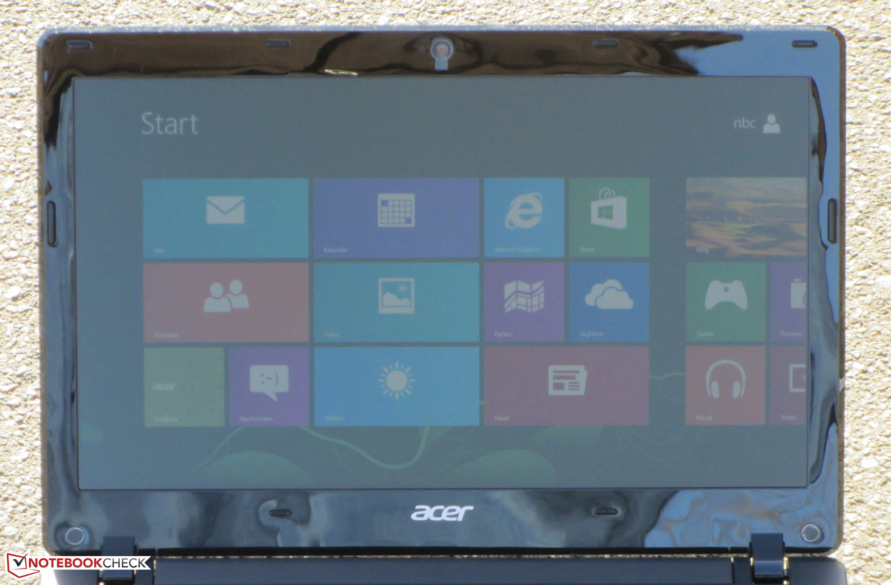 Review Acer Aspire One 725 C7xkk Notebook Notebookcheck Net Reviews