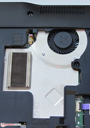 The fan can be cleaned.