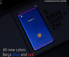 Oppo F1 Plus FC Barcelona Edition special edition smartphone