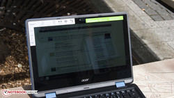 Aspire R11 outdoors