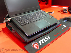 MSI shows new notebook gaming dock for GS series