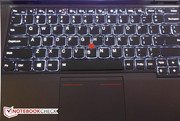 The keyboard offers 2 backlight levels