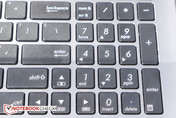 Dedicated numeric keypad