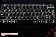 Nice touch: the keyboard is backlit