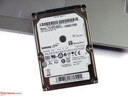 The hard disk has a high capacity...