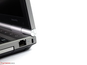 The Kensington lock slot can help protecting the notebook from thieves, ...