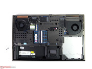 Virtually all components are found underneath the base plate.