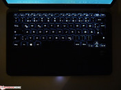 Backlit keyboard