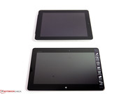 Compared with models featuring a 4:3 format, the 16:9 VivoTab especially shows advantages when playing movies.