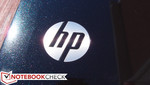 Sparkling Black with a chrome HP logo