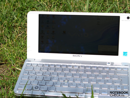 Sony Vaio VGN-P21Z at outdoor use