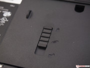 The DVD drive can also be opened mechanically