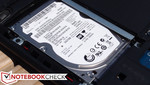 The hard drive can't compete with an SSD, but it's easily replaced