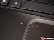 This LED comes on when the touchpad is deactivated