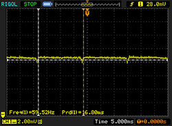 PWM flickering at full brightness