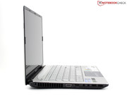 The EasyNote NX69 makes an exception with its extremely thin TFT bezel.