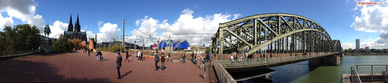 Panorama image using the 8 megapixel main camera of the Apple iPhone 5