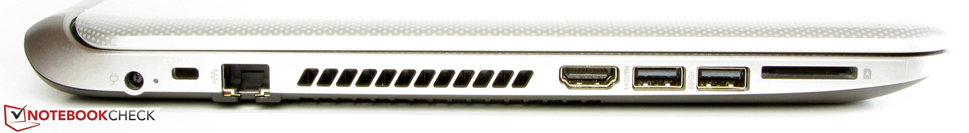 hp laptop ports