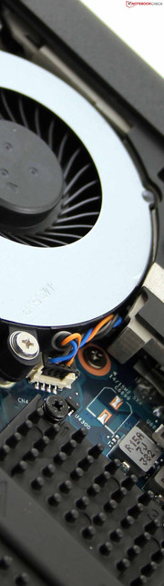 HP ProBook 640 G1: The fan is deactivated, but the murmur of the hard drive remains.