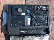 Once the bottom cover is removed, the maintenance options become numerous.
