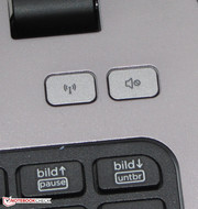 There are two dedicated buttons for turning the wireless modules and speakers on and off.