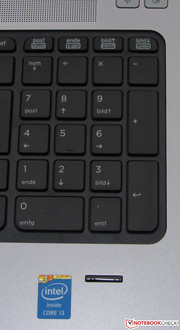 Numeric keypad