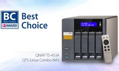 QNAP NAS TS-453A Best Choice Award at Computex 2016