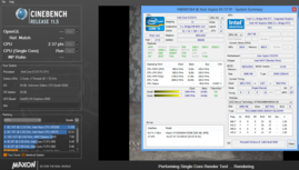 Cinebench 11.5 Single (on battery)