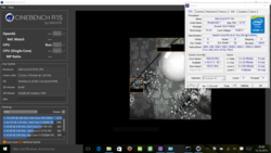 Cinebench R15 multi start 1.8 & avg. 1.6 GHz