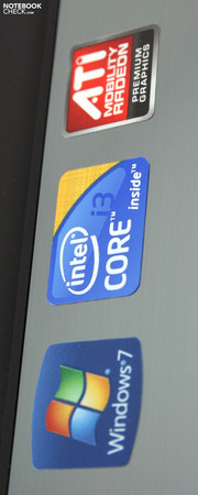 Samsung R540-JS08DE: Core i3 CPU and Radeon graphics speed up the system very congenially.
