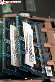 Two RAM slots