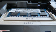 An additional RAM bar could also be installed.