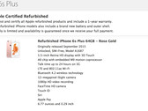 Apple has recently started selling refurbished iPhones. (Source: Apple)
