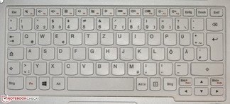 The keyboard is unlit.