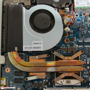 The fan can be taken out for cleaning purposes.
