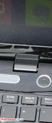 The hinges keep the lid firmly in place.
