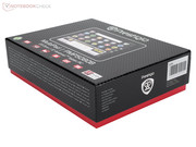 The Prestigio Multipad PMP5080B comes in a stylish packaging.