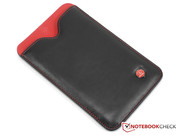... high quality leather etui.