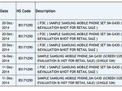 Samsung SM-G430 smartphone 