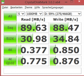 HDD: CrystalDiskMark 3.0