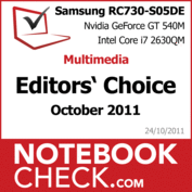 Award Samsung RC530-S01DE