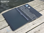 Display Lid Tilts Back Far