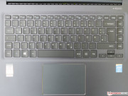 The keyboard.