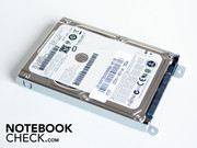 The hard drive has a total capacity of 320 GB (MHZ2320BH).