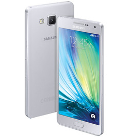 Samsung Galaxy A5 Android smartphone with metallic body, Super AMOLED display and quad-core processor