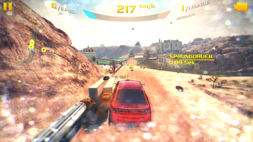 Asphalt 8 stutters at the highest settings.